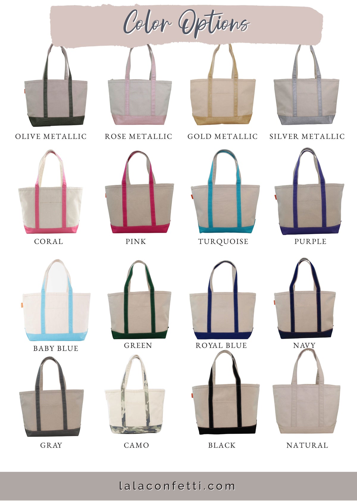 Personalized Tote Bag and Organizer  - On the Go Travel Set