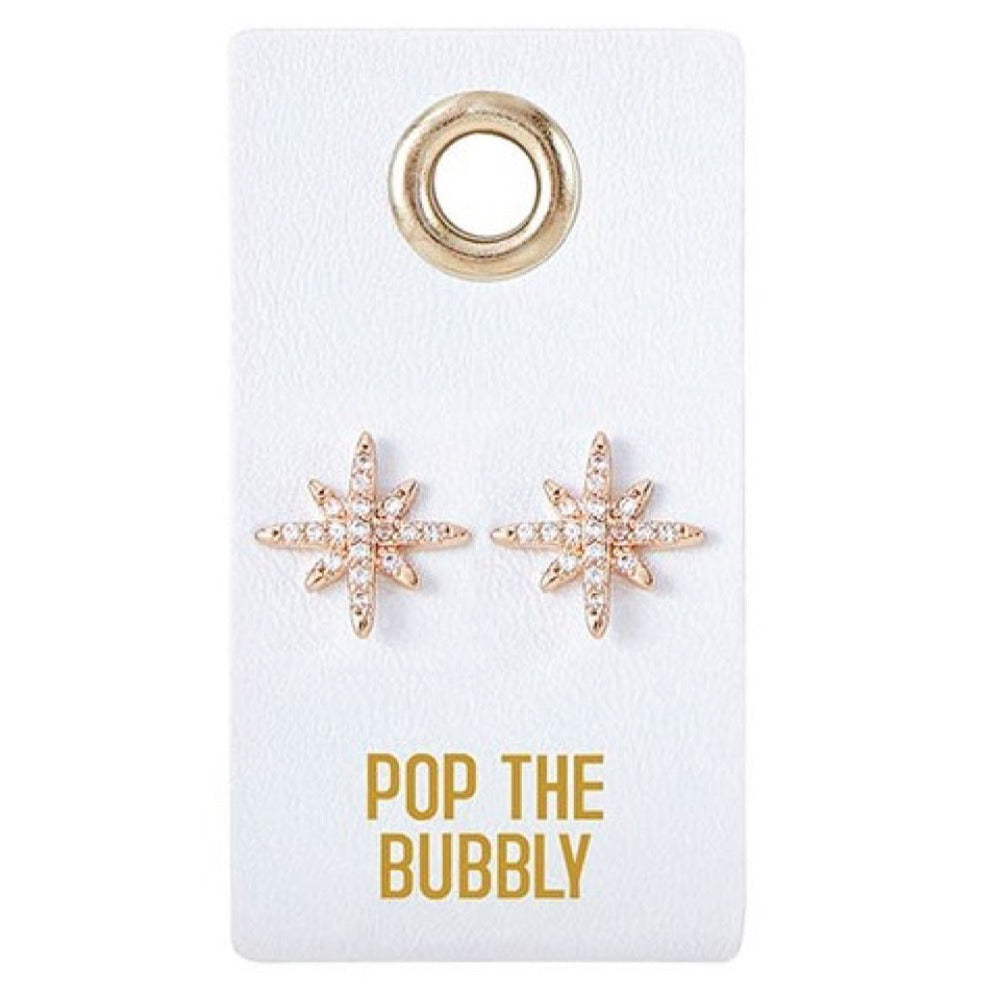 Bridal Party Earrings - Pop the Bubbly