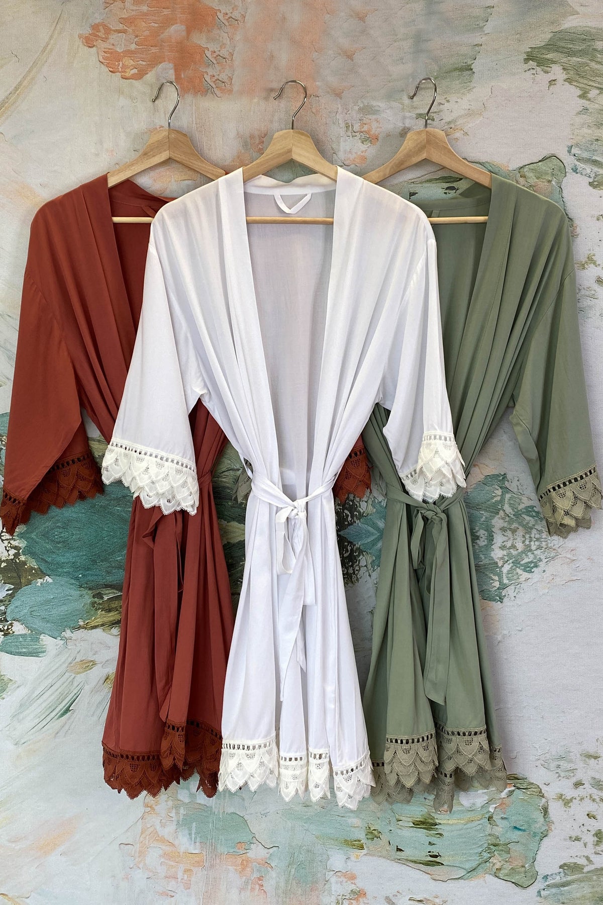 Bridal Party Robes - Cotton Robes (incl Plus Sizes)