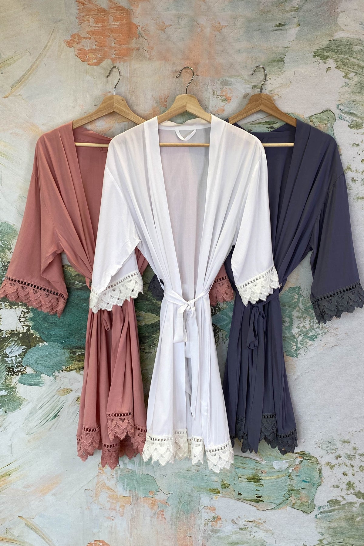 Bridal Party Robes - Cotton Robes (incl Plus Sizes)